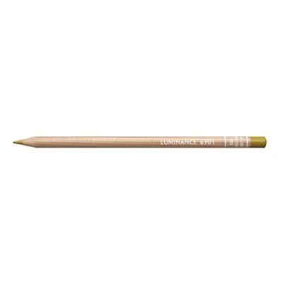 Image de Caran d&#039;Ache Luminance Colour Pencil Artist 6901.025 Lot de 3 crayons couleur Vert Ochre/Vert 025
