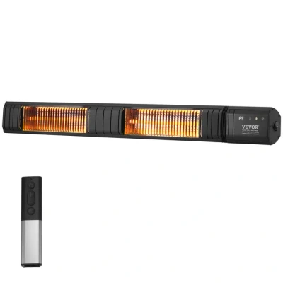 Image de VEVOR infraroodstraler 3000 W verwarming afstandsbediening timer IP65
