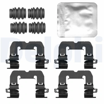 Image de DELPHI LX0835 Kit d&#039;accessoires, plaquette de frein à disque BMW: 2 Active Tourer