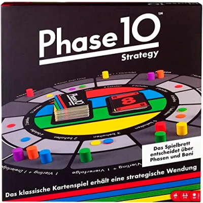 Image de Mattel Games FTB29 Phase 10 Strategy jeu de plateau pour 2 à 6 joueurs Durée : env. 60 90 minutes partir 7 ans