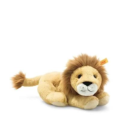Image de Steiff Soft Cuddly Friends Lion Liam 065699 Beige 26 cm, Goldblond