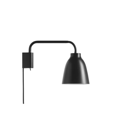 Image de FRITZ HANSEN Caravaggio applique, noire