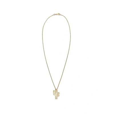 Image de Elli Cactus Desert BOHO Collier goldcoloured, Femme, Taille: 45, Gold coloured
