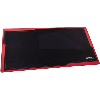 Image de Nitro Concepts DM12 Tapis de souris jeu Noir, Rouge Neuf