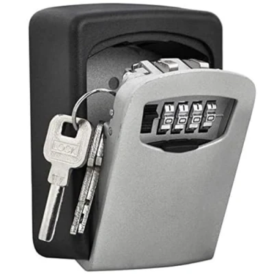 Image de Nestling® Boite à Clefs Haute sécurité de la police Safe Key Murale 4 chiffres clés Coffre Combination Lock stocker les