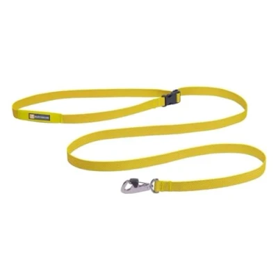 Image de RUFFWEAR Laisse pour Chien, Flagline Leash, Légère et Rapid 2 en 1, À Main ou à la Taille,Réglable, Poche de Rangement intégrée Clip Crux verrouillable, Lichen Green
