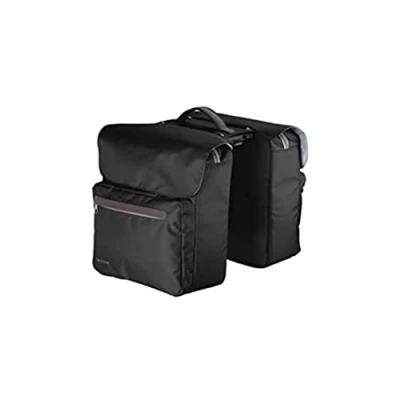Image de Racktime Ture 2.0 Double Poche Adulte Unisexe, Schwarz, 2 x 12 l