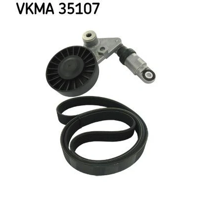 Image de SKF VKMA 35107 Jeu de courroies trapézoïdales à nervures OPEL: Vectra B Berline, Frontera SUV, CC, SAAB: 9 3 Berline