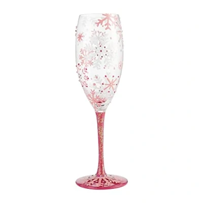 Image de Lolita Verre à prosecco en forme de flocons neige