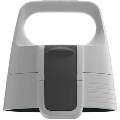 Image de Sigg WMB ONE Top 2 Grey Anthracite couvercle (taille unique), pièce de rechange pour bouteille, bouchon étanche qui s&#039;ouvre d&#039;une seule main