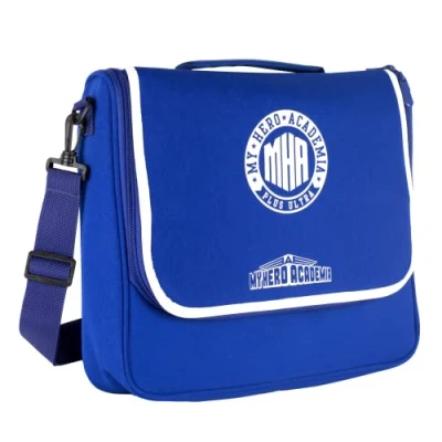 Image de Konix My Hero Academia Sacoche Protection et Transport Messenger Bag pour Nintendo Switch, Switch Lite OLED Bleu Blanc