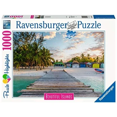 Image de Ravensburger Puzzle Adulte 1000 p Île des Caraïbes (Puzzle Highlights, Îles de rêve) 16912