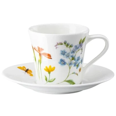 Image de Hutschenreuther 02048 726041 14715 Nora Spring Vibes tasse à expresso 2 pièces (1 et 1 soucoupe)