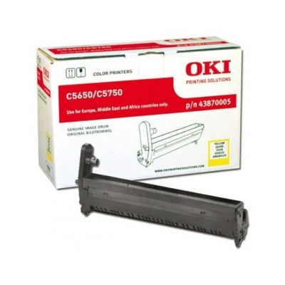 Image de OKI 43870005 Jaune Tambour