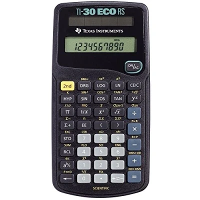 Image de Texas Instruments TI 30 ECO RS Calculatrice scientifique (Import Allemagne)