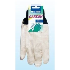 Image de Lot Paire de gants en coton jardin avec manchette, hypoallergéniques Garden manchette pour nettoyage, giardinocotone offre 1 Art. 159