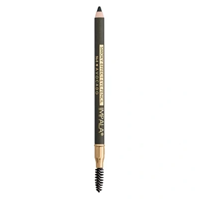 Image de Impala Smoky Effect Kajal Eye Pencil Couleur 04 Vert avocat Crayon pour les yeux Finition Mate Texture crémeuse facile à appliquer Formule intenses, légère et hydratante l&#039;huile de jojoba