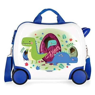 Image de Movom Happy Time Valise Enfant Multicolore 41x34x20 cms Rigide ABS Serrure à combinaison 25L 2Kgs 4 roues Bagage main