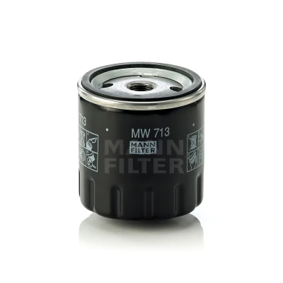 Image de MANN FILTER MW 713 Filtre à huile M 16 X 1.5 avec un clapet de non retour vissé