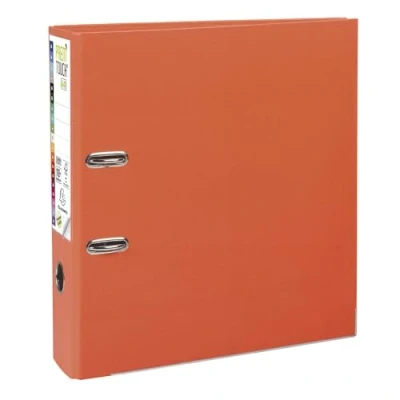 Image de Exacompta Réf. 53344E 1 classeur à levier A4 Maxi Prem&#039;Touch Dos de 80 mm Mécanique Dimensions extérieures : 32 x 30 8 cm Format classer Coloris Orange