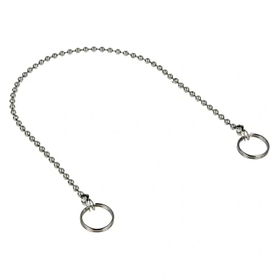 Image de tecuro Chaîne à boules Ø 3,2 mm x 30 cm avec des deux côtés Splendida tringen Chromé