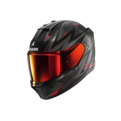 Image de SHARK, Casque Moto intégral D SKWAL 3 Blast R Mat Noir / Gris,
