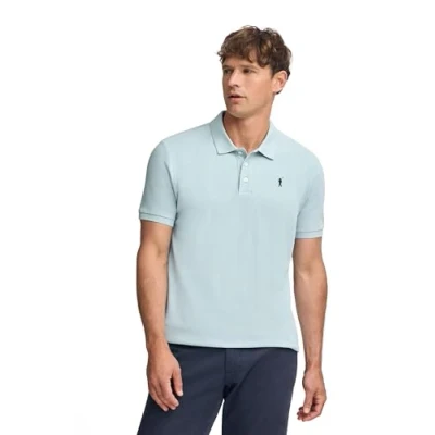 Image de Polo Club Regular FIT Ninogoal B P MC Polo, Homme, Taille: Medium, Sky blue