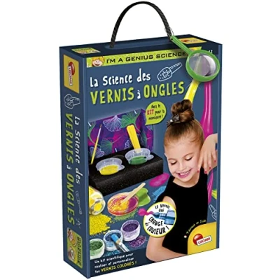 Image de Liscianigiochi I&#039;m a Genius LA Science des Vernis Ongles, Crée et personnalise tes colorés , partir da 7 Ans