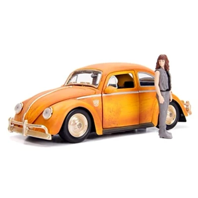 Image de Jada 30114 Figurine Bumblebee VW Beetle avec Charlie moulée sous Pression 1:24