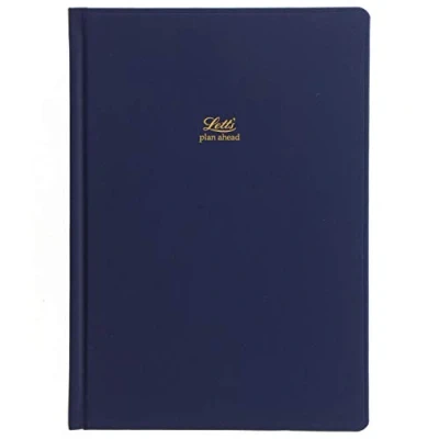 Image de Letts Icon Agenda 5 ans non daté Bleu marine Format A5