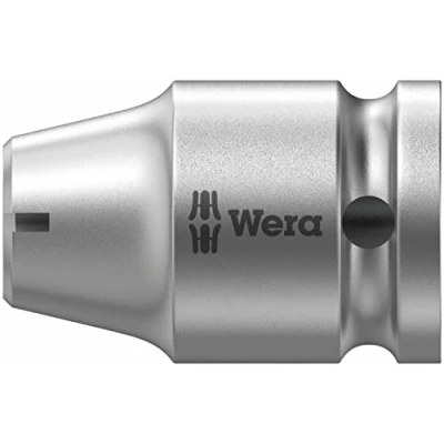 Image de Wera 05344511001 780 B Éléments de liaison 3/8&quot;, 1/4 pouce x 30 mm, Argent