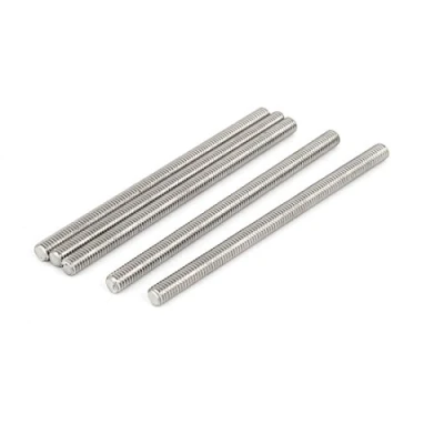 Image de sourcing map tige filetée M6x100mm Acier inoxydable 304 entièrement goujons 5pcs