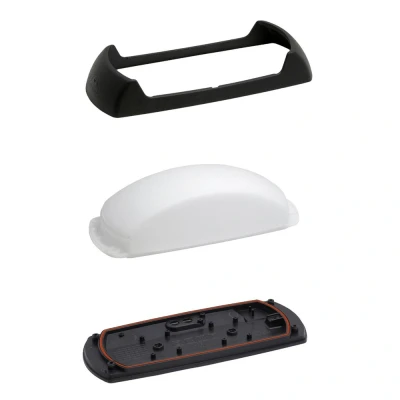 Image de Fumagalli Applique murale Francy noir IP66 verre opaque incluse E27 6W 2700K LEDdirect.fr