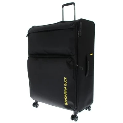 Image de Mandarina Duck Zephyr EXP Valise à roulettes, Taille: One Size, Black