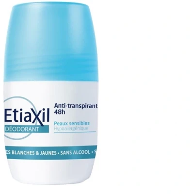 Image de Etiaxil Déodorant Anti transpirant Traitement Transpiration Modérée Aisselles Protection 48h Roll on Fabriqué en France