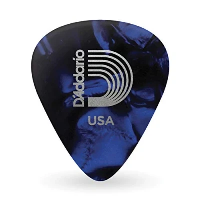 Image de D&#039;Addario Planet Waves 1CBUP7 25 Pack de Médiators Extra Heavy Bleu