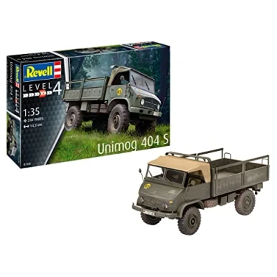Image de Revell Unimog 404 S 03348 Maquette à l&#039;échelle 1/35, multicolore