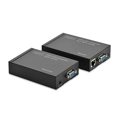 Image de DIGITUS Assmann Electronic VGA UTP Extender 300m Station/Receiver Kit 1920x1200 INCL. AC Adapteris