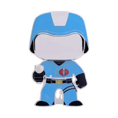 Image de Loungefly POP! Large Enamel Pin GI JOE: Cobra Commander G.I. Joe en Émail Broche Fantaisie Mignonne à Collectionner pour les Sacs Dos et Idée de Cadeau Produits Officiels