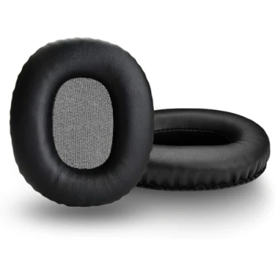 Image de Yizhet 1 Paire Remplacement Coussinets d&#039;oreille Coussins Oreillettes Compatible avec Marshall Monitor Oreillette Mousse Coussin (Noire)