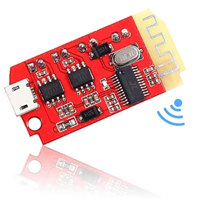 Image de Récepteur Bluetooth BT 5.0 Amplificateur audio stéréo 2 x 5 W Mini Power Amp Module 3,7 V pour haut parleur sans fil DIY