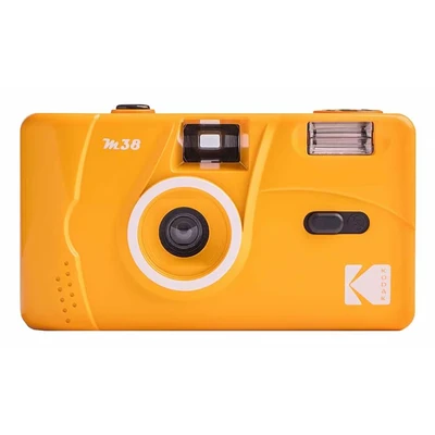 Image de KODAK DA00236 Appareil Photo Réutilisable M38 35mm, Objectif Haute Qualité, Flash Intégré, Pile AA Jaune