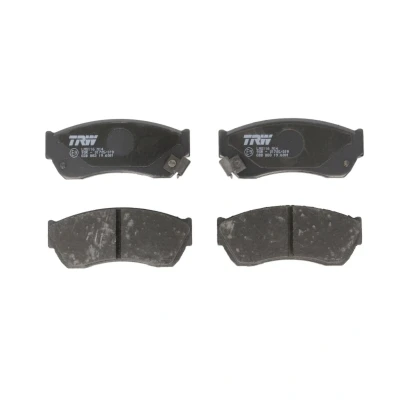 Image de TRW COTEC GDB883 Jeu de plaquettes frein avec indicateur d&#039;usure SUZUKI: SWIFT 2, Alto IV, SUBARU: JUSTY 2