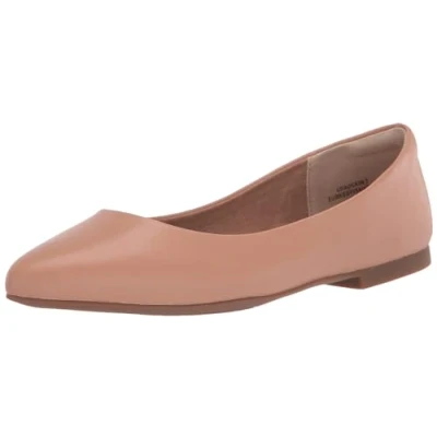 Image de Amazon Essentials Ballerines à Bout Pointu Femme, Fauve Clair, 39.5 EU Large