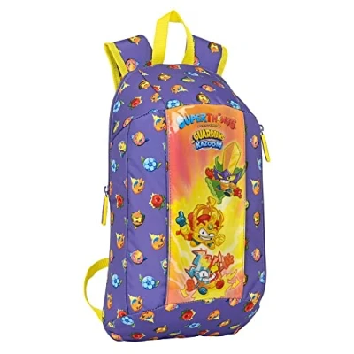 Image de Mini sac à dos SAFTA Superthings Guardians Of Kazoom 22 x 39 10 cm Mixte enfant Multicolore