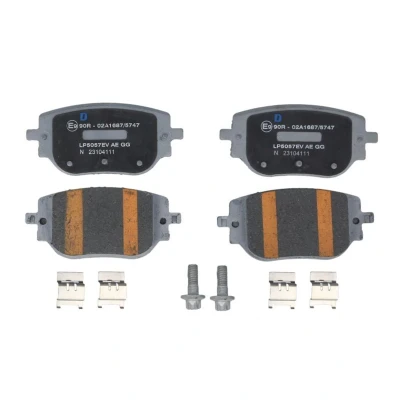 Image de Kit de plaquettes frein, frein à disque DELPHI LP5057EV
