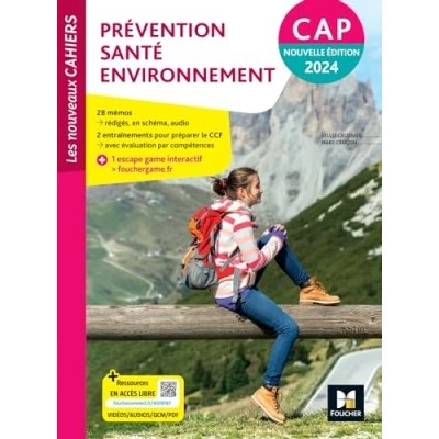 Image de Les Nouveaux Cahiers PRÉVENTION SANTÉ ENVIRONNEMENT (PSE) CAP Ed. 2024 Livre élève (Broché)