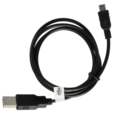 Image de vhbw câble de données USB pour console jeu compatible avec Sony Playstation Portable PSP 1000, 1004, 2000, 2004, 3000, 3004