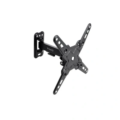 Image de Support Mural TOOQ LP1343TN B Écrans 13&quot; 43&quot; Inclinable et Rotatif 20 kg Noir