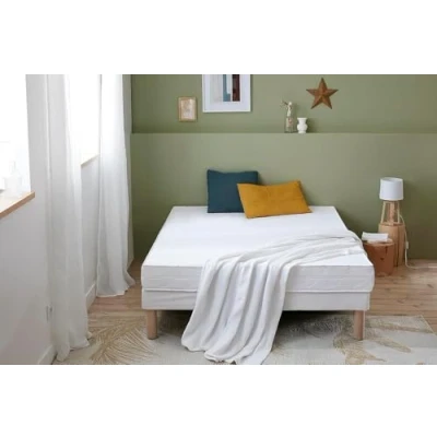 Image de Abeil Matelas AB100 + mémoire de forme Blanc, 90 x 190 cm